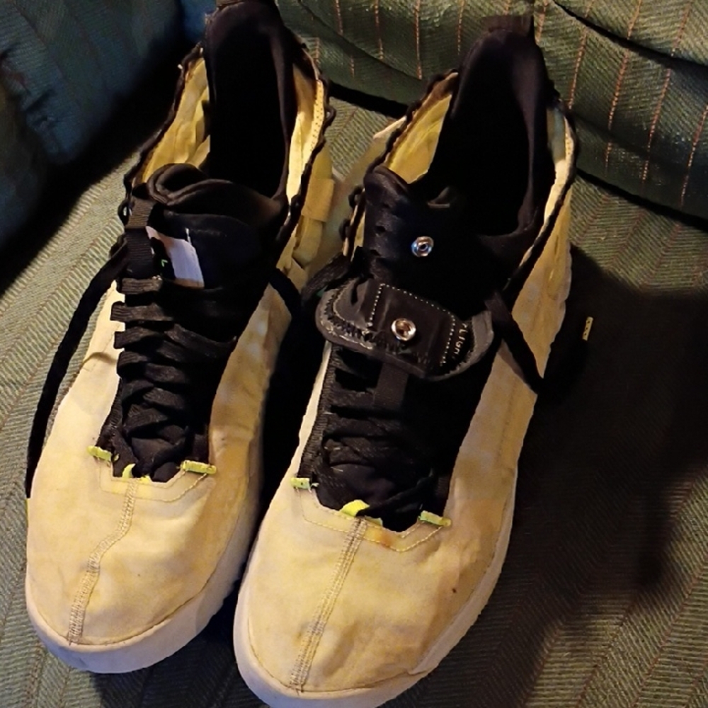 Jordan Prototype in White, Black and Neon Yellow